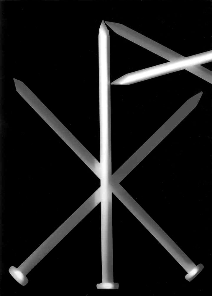 "Peace of Belief" silver gelatin photogram by Shawn Saumell