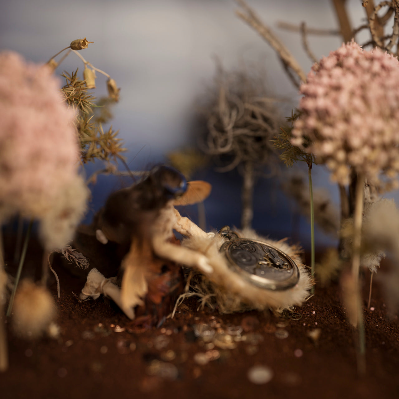 "Cradle," archival pigment on wood panel by Shawn Saumell